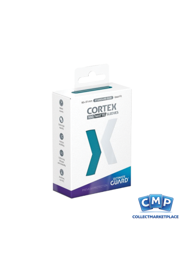 100 Ultimate Guard Sleeves - Cortex Matte Petrol Standard