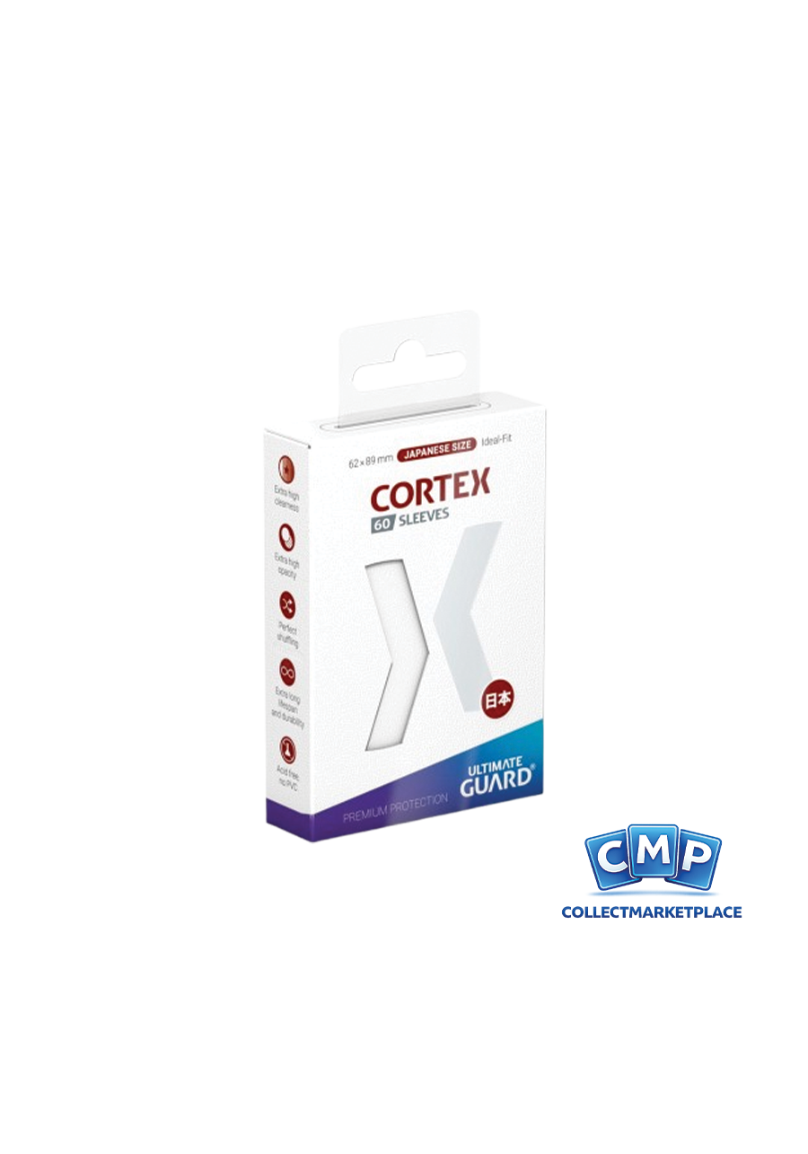 60 Small Ultimate Guard Sleeves - Cortex White Japanese