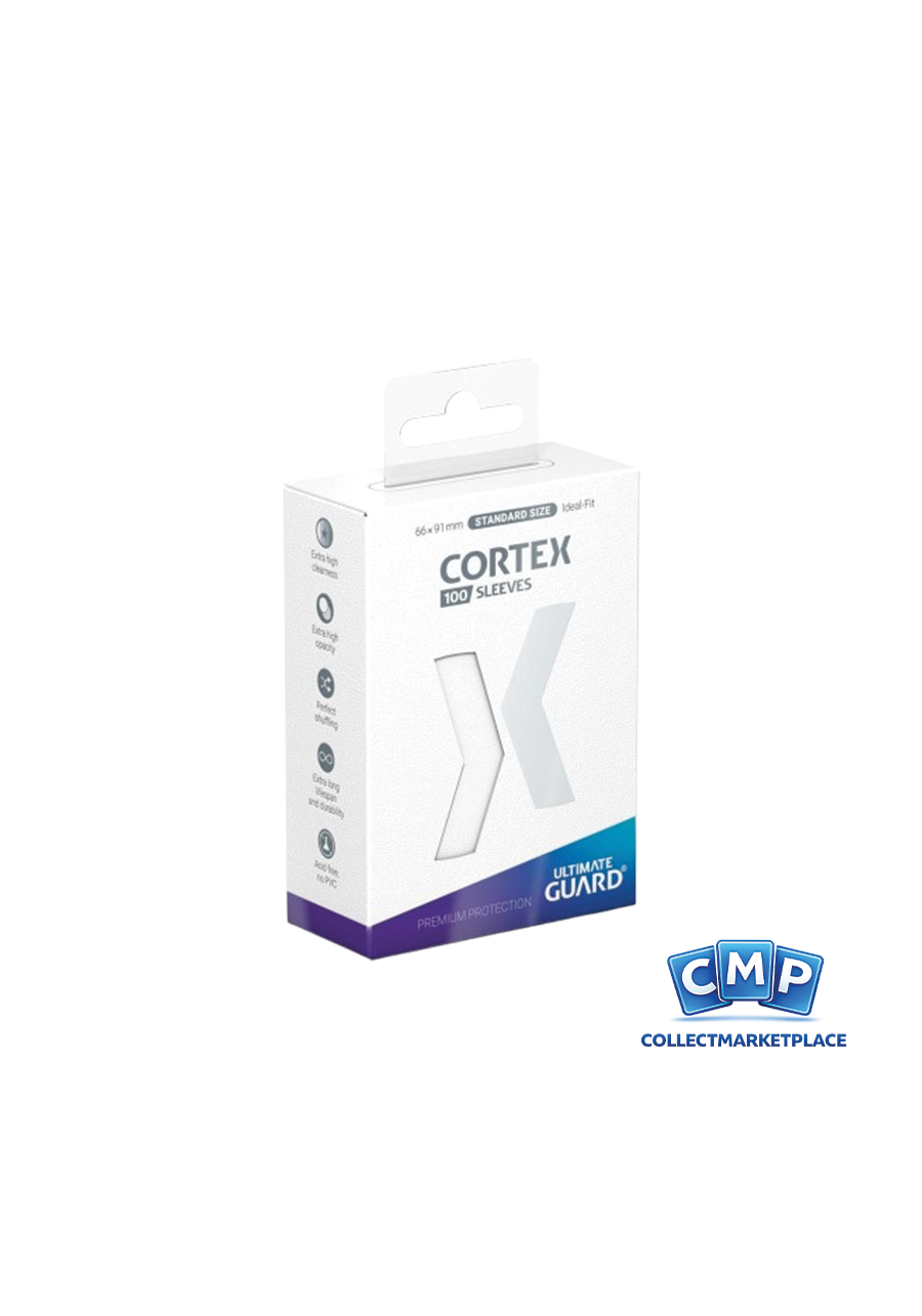 100 Ultimate Guard Sleeves - Cortex White Standard