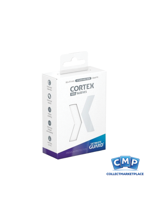 100 Ultimate Guard Sleeves - Cortex White Standard