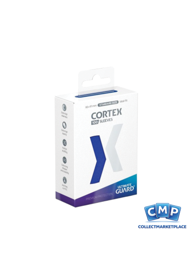 100 Ultimate Guard Sleeves - Cortex Blue Standard