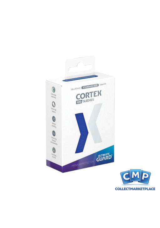 100 Ultimate Guard Sleeves - Cortex Blue Standard