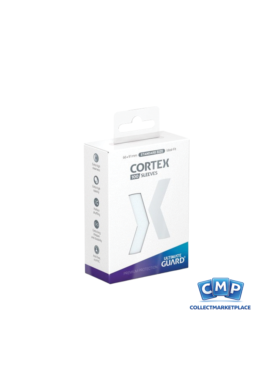 100 Ultimate Guard Sleeves - Cortex Transparent Standard