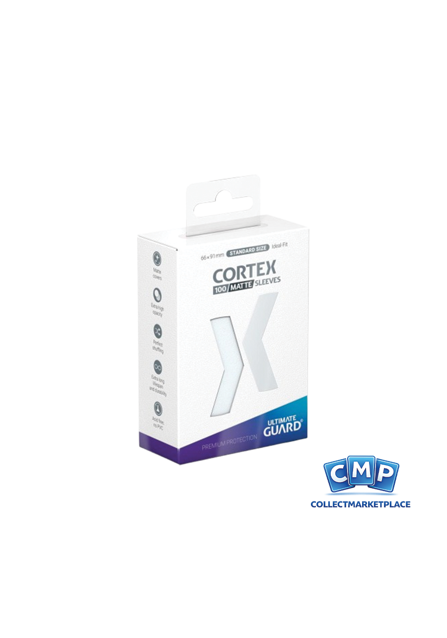 100 Ultimate Guard Sleeves - Cortex Matte Transparent Standard