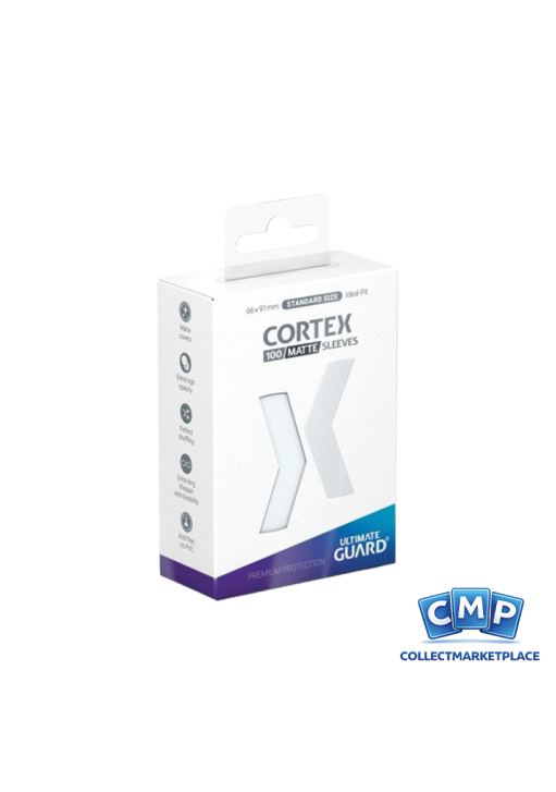 100 Ultimate Guard Sleeves - Cortex Matte Transparent Standard