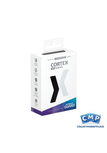 100 Ultimate Guard Sleeves - Cortex Black Standard