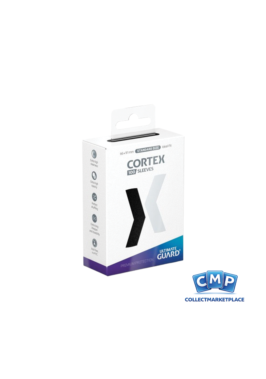 100 Ultimate Guard Sleeves - Cortex Black Standard