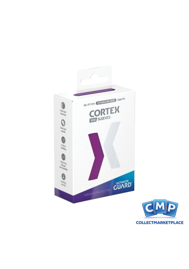 100 Ultimate Guard Sleeves - Cortex Purple Standard