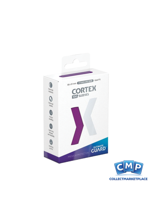 100 Ultimate Guard Sleeves - Cortex Purple Standard