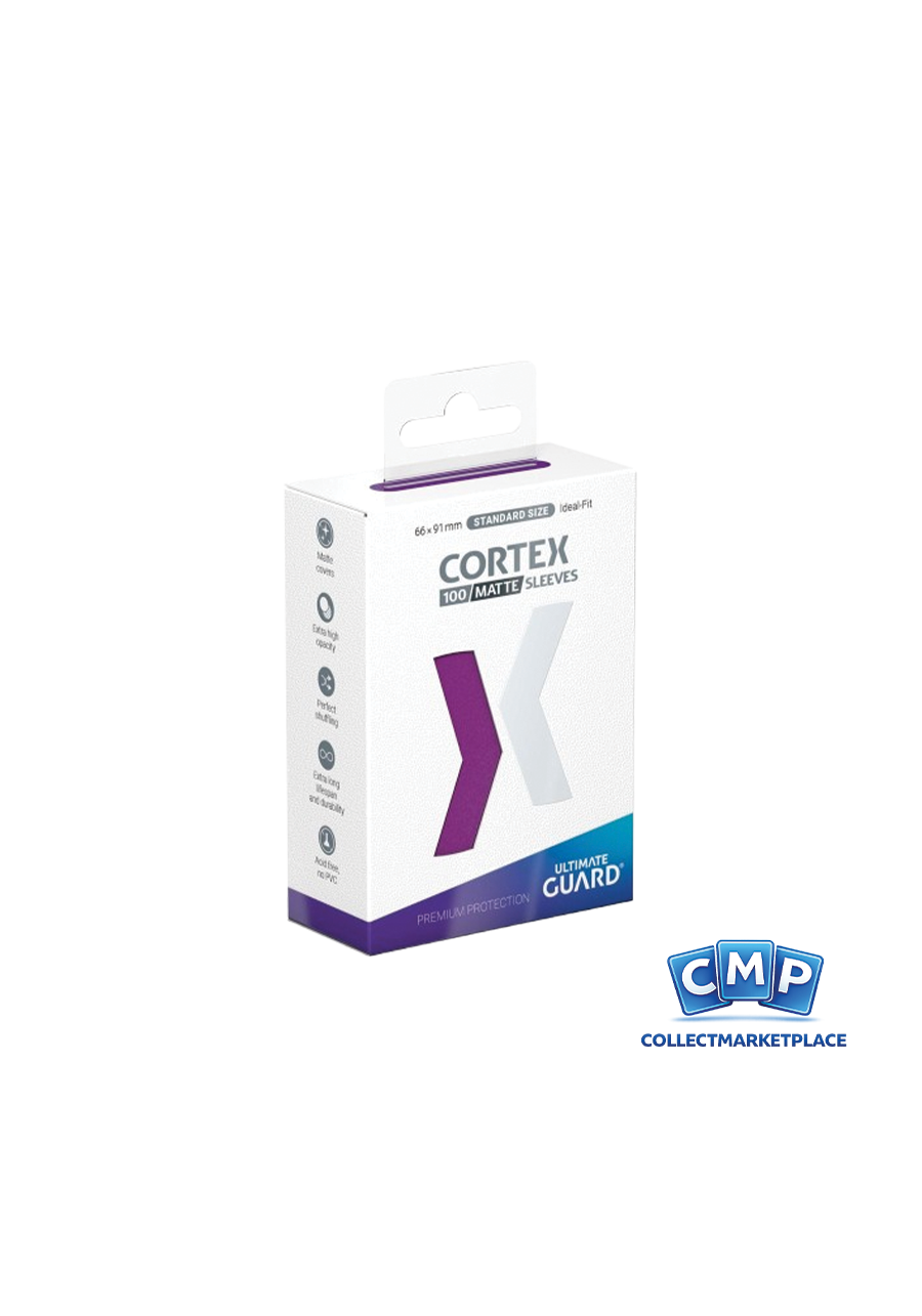 100 Ultimate Guard Sleeves - Cortex Matte Purple Standard