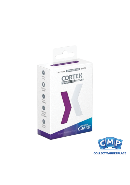 100 Ultimate Guard Sleeves - Cortex Matte Purple Standard