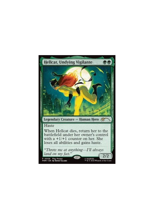 Hellcat, Undying Vigilante