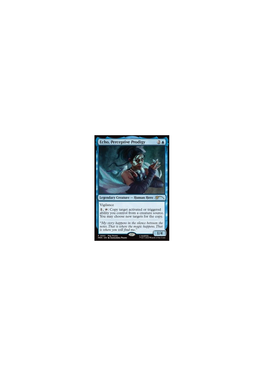 Echo, Perceptive Prodigy