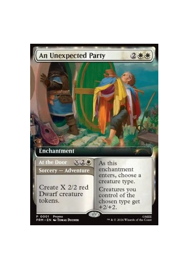 An Unexpected Party // At the Door