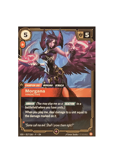 Morgana, Vindictive