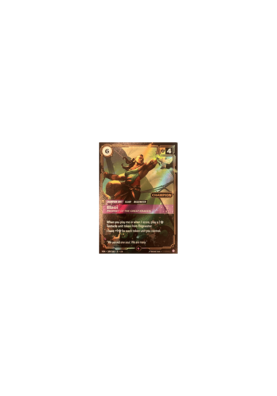 Illaoi, Prophet of the Great Kraken (V.2 - Rare)