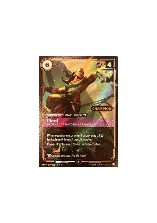 Illaoi, Prophet of the Great Kraken (V.2 - Rare)