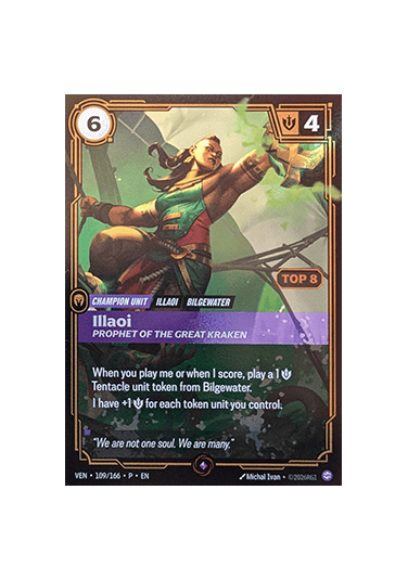 Illaoi, Prophet of the Great Kraken (V.1 - Rare)