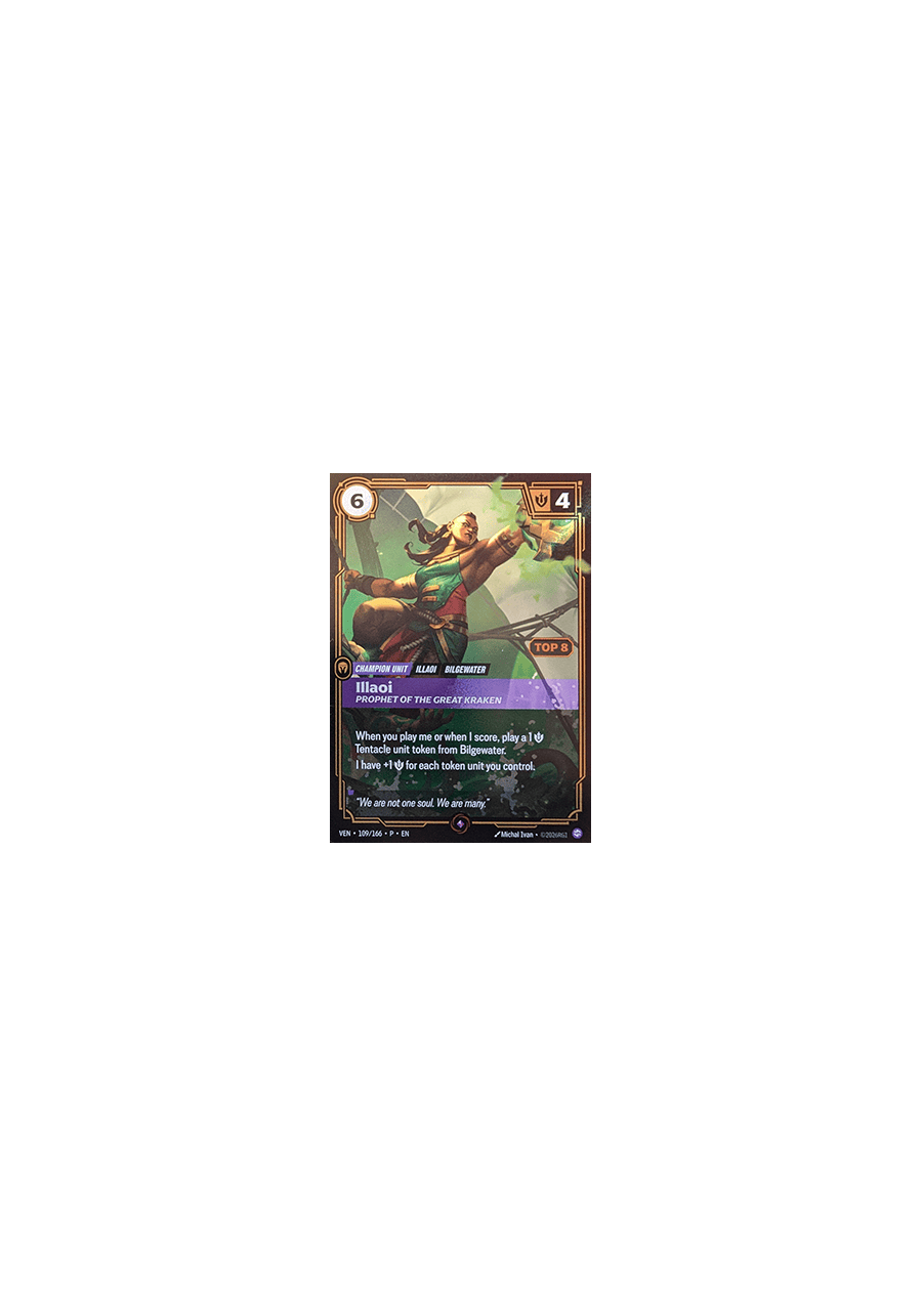Illaoi, Prophet of the Great Kraken (V.1 - Rare)