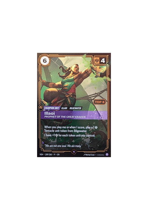 Illaoi, Prophet of the Great Kraken (V.1 - Rare)