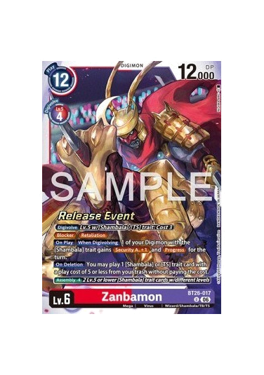 Zanbamon (BT26-017)