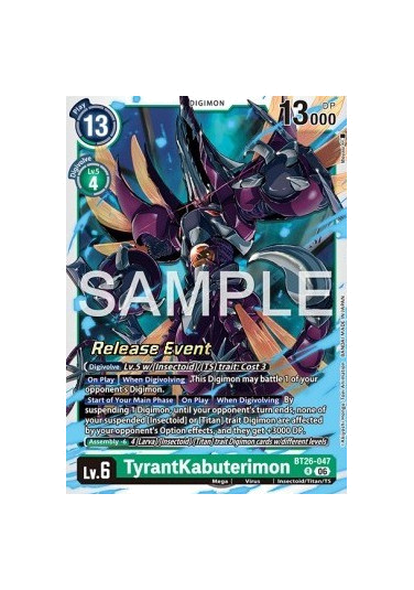 TyrantKabuterimon (BT26-047)