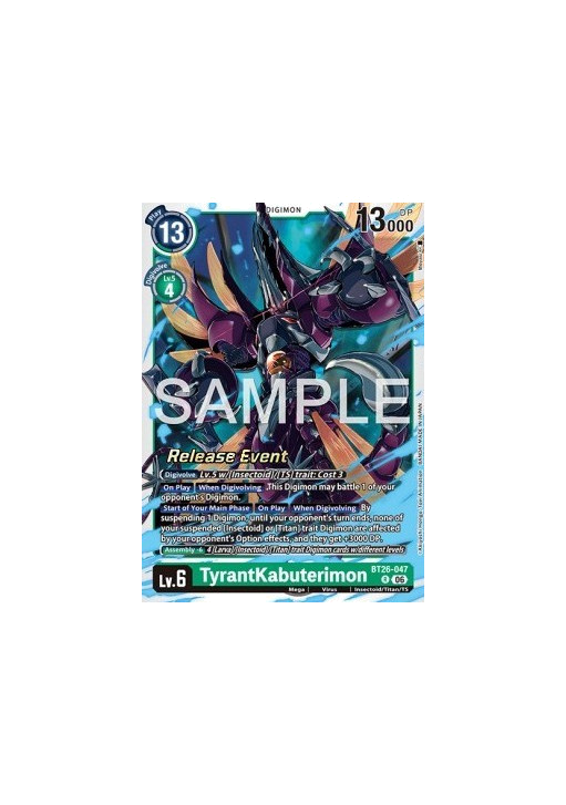 TyrantKabuterimon (BT26-047)