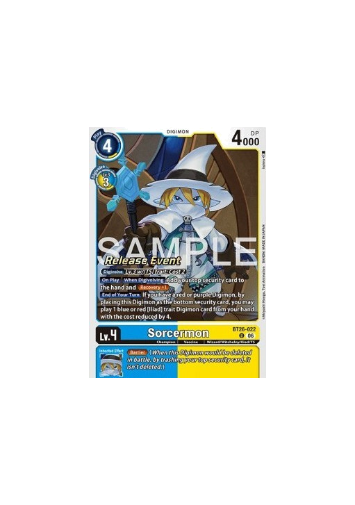 Sorcermon (BT26-022)