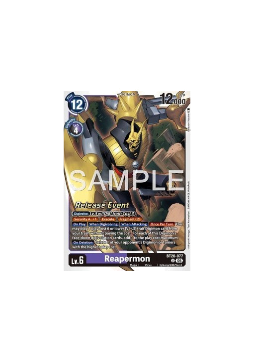 Reapermon (BT26-077)