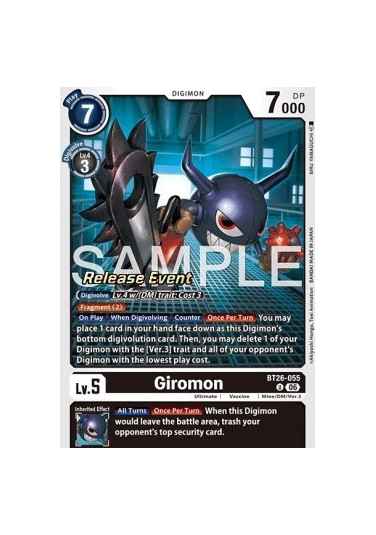Giromon (BT26-055)