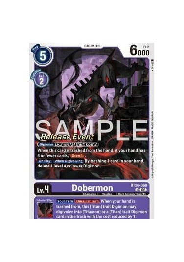 Dobermon (BT26-069)