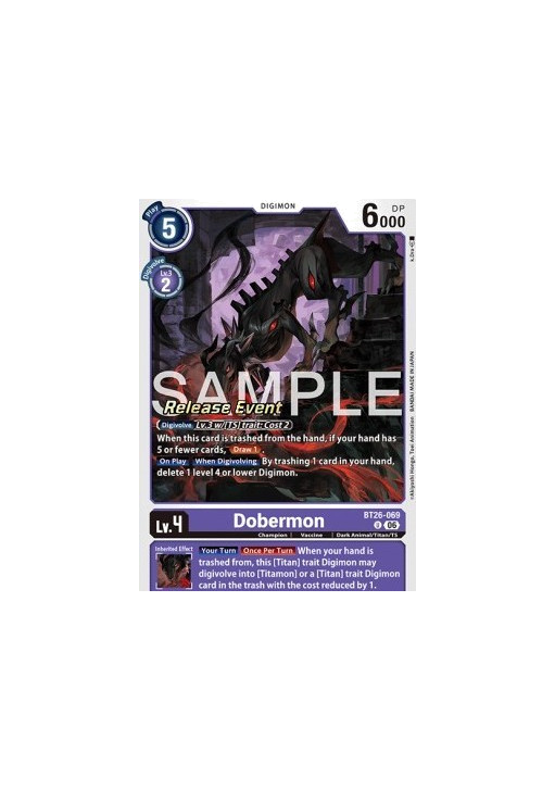 Dobermon (BT26-069)
