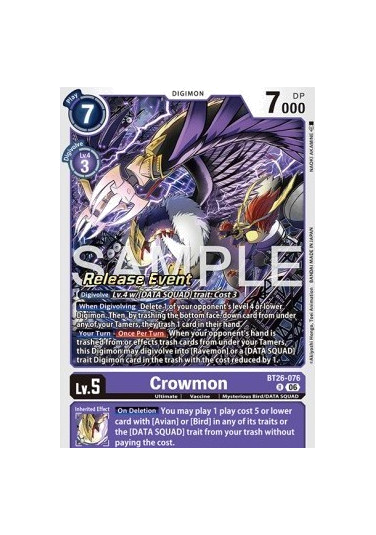 Crowmon (BT26-076)