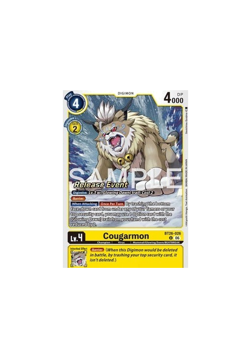 Cougarmon (BT26-026)