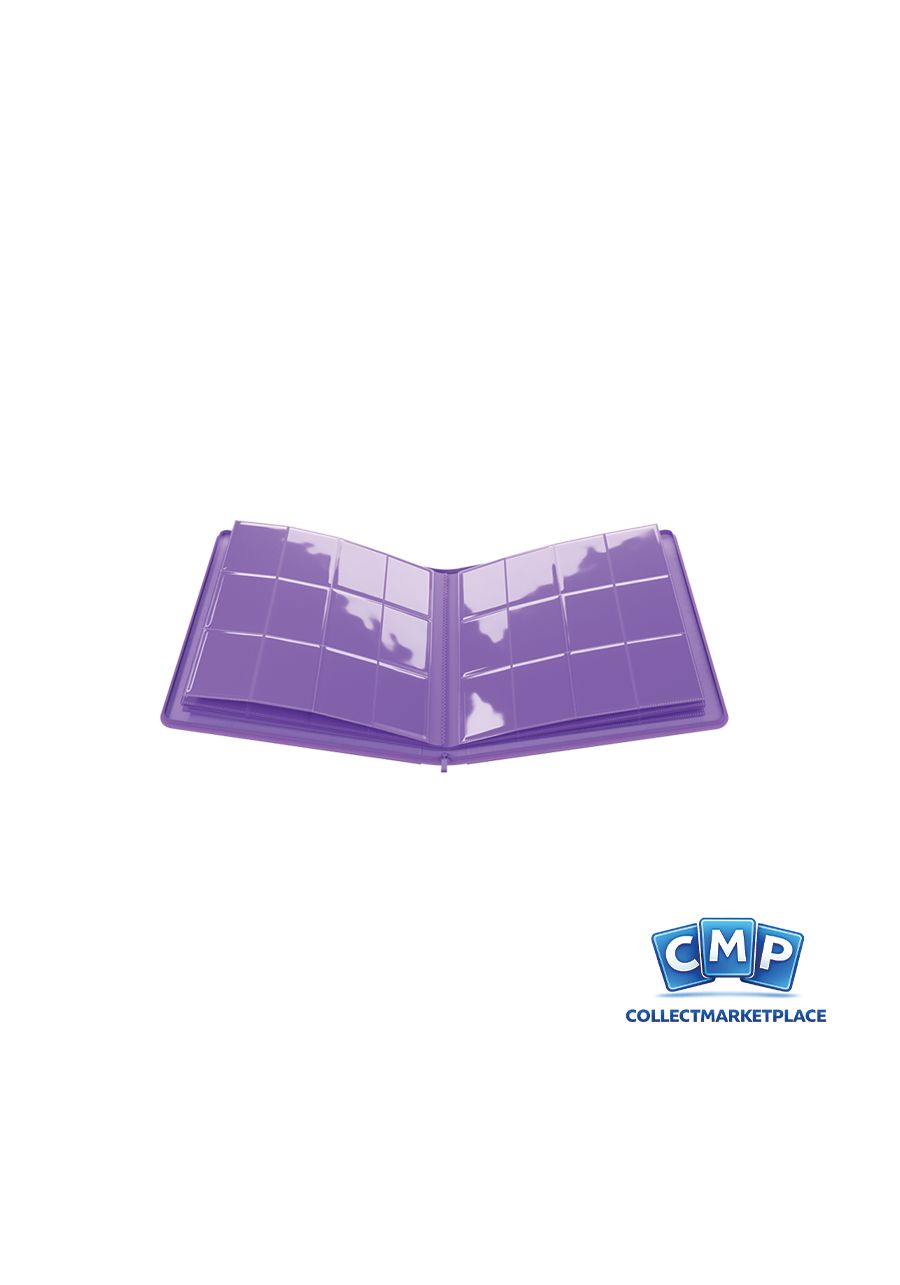 Gamegenic Zip-Up Album 24 Pocket Purple