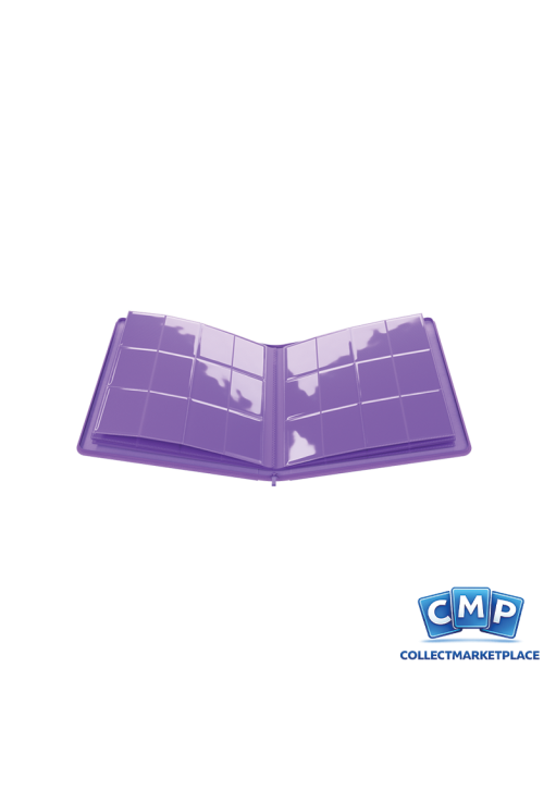 Gamegenic Zip-Up Album 24 Pocket Purple