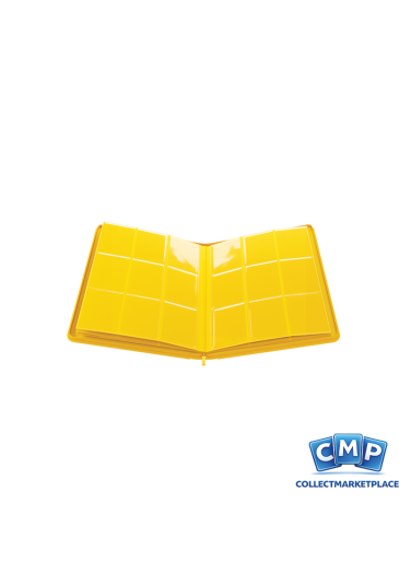 Gamegenic Zip-Up Album 18 Pocket Yellow