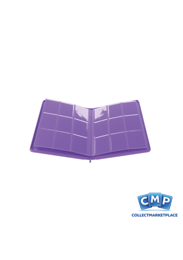 Gamegenic Zip-Up Album 18 Pocket Purple