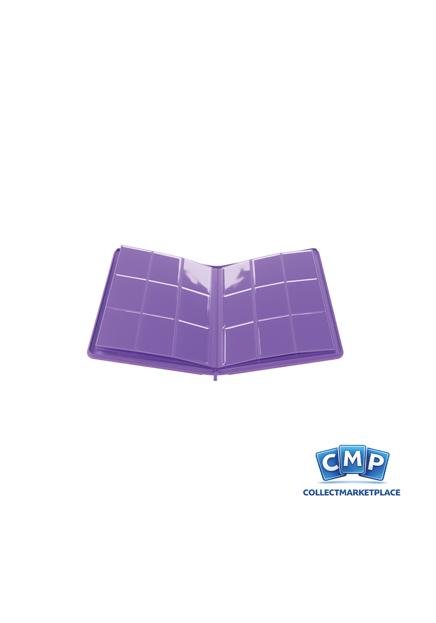 Gamegenic Zip-Up Album 18 Pocket Purple Gamegenic Zip-Up Album 18 Pocket Purple