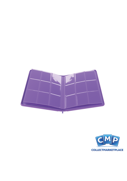 Gamegenic Zip-Up Album 18 Pocket Purple