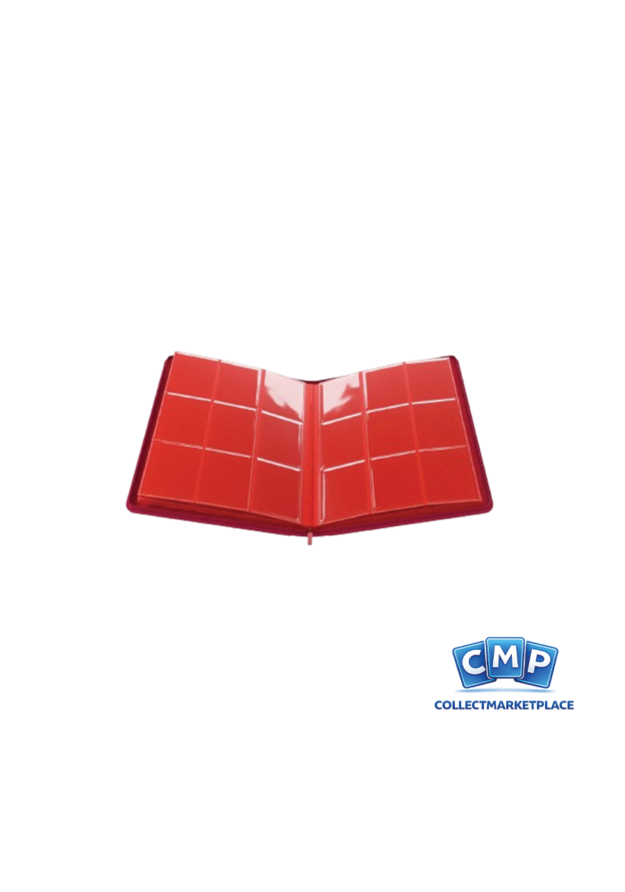 Gamegenic Zip-Up Album 18 Pocket Red Gamegenic Zip-Up Album 18 Pocket Red