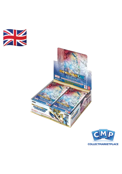 Digimon EX-13 Chivalrous XIII Display ENG