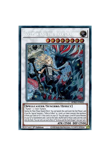Ecclesia and the Dark Dragon (V.1 - Secret Rare)