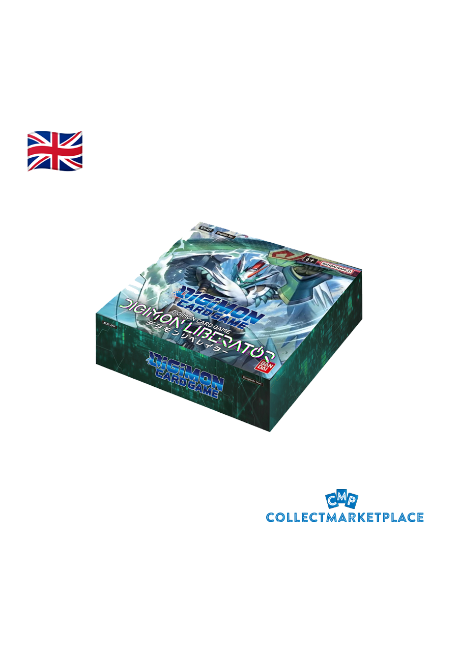 Digimon EX-07 Digimon Liberator Display ENG