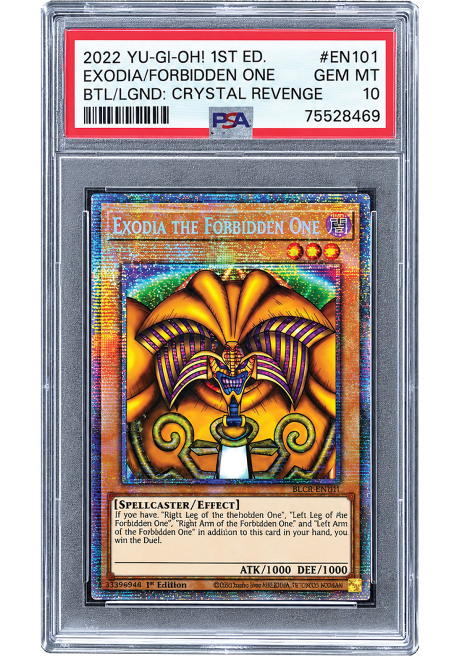 Yu-Gi-Oh! Exodia The Forbidden One - 1st Edition PSA 10 ENG