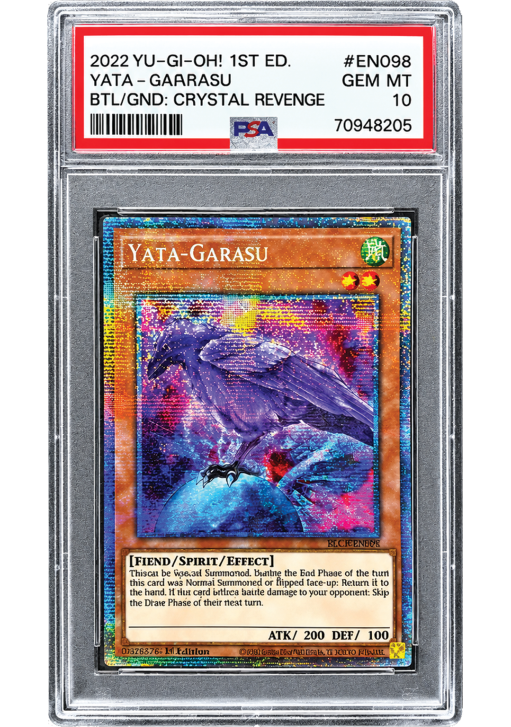 Yu-Gi-Oh! Yata-Garasu - 1st Edition PSA 10 ENG