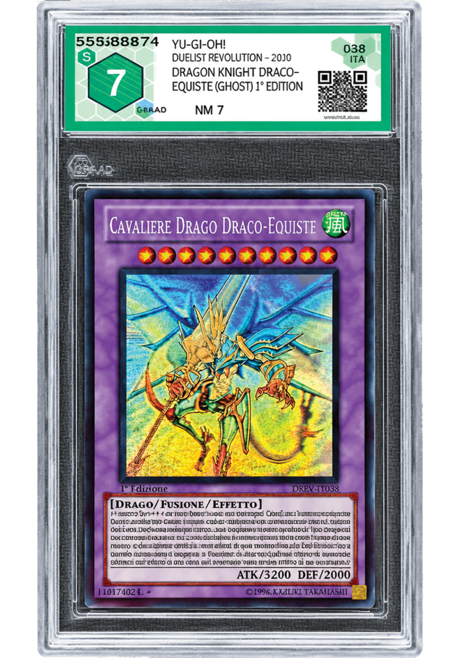 Yu-Gi-Oh! Cavaliere Drago Draco-Equiste - 1° Edizione GRAAD 7 ITA