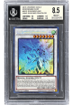 Yu-Gi-Oh! Clear Wing Synchro Dragon - 1st Edition BECKETT 8.5 ENG