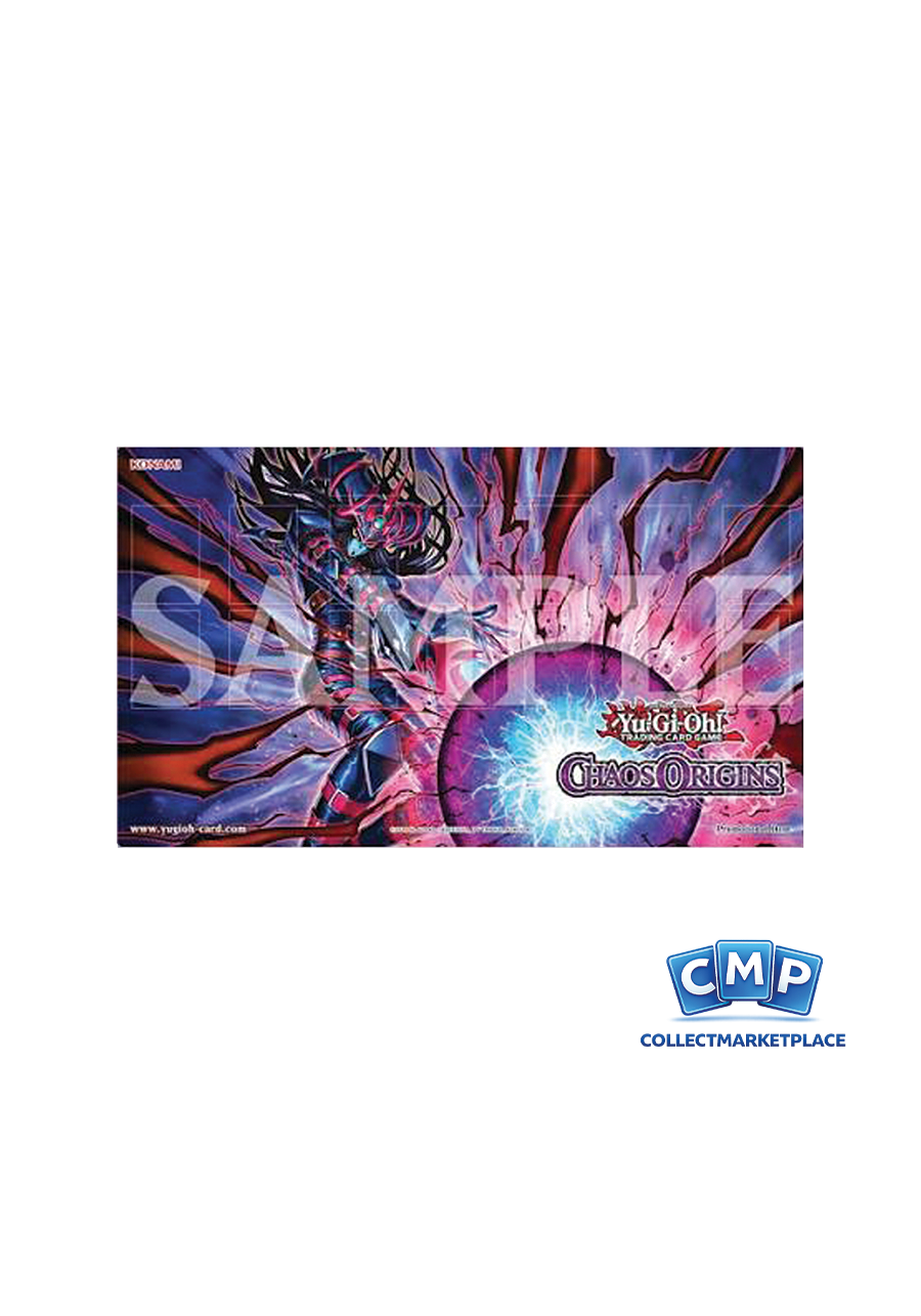 Yu-Gi-Oh! Chaos Origins Premiere! Magician of Dark Chaos - Black Chaos Playmat