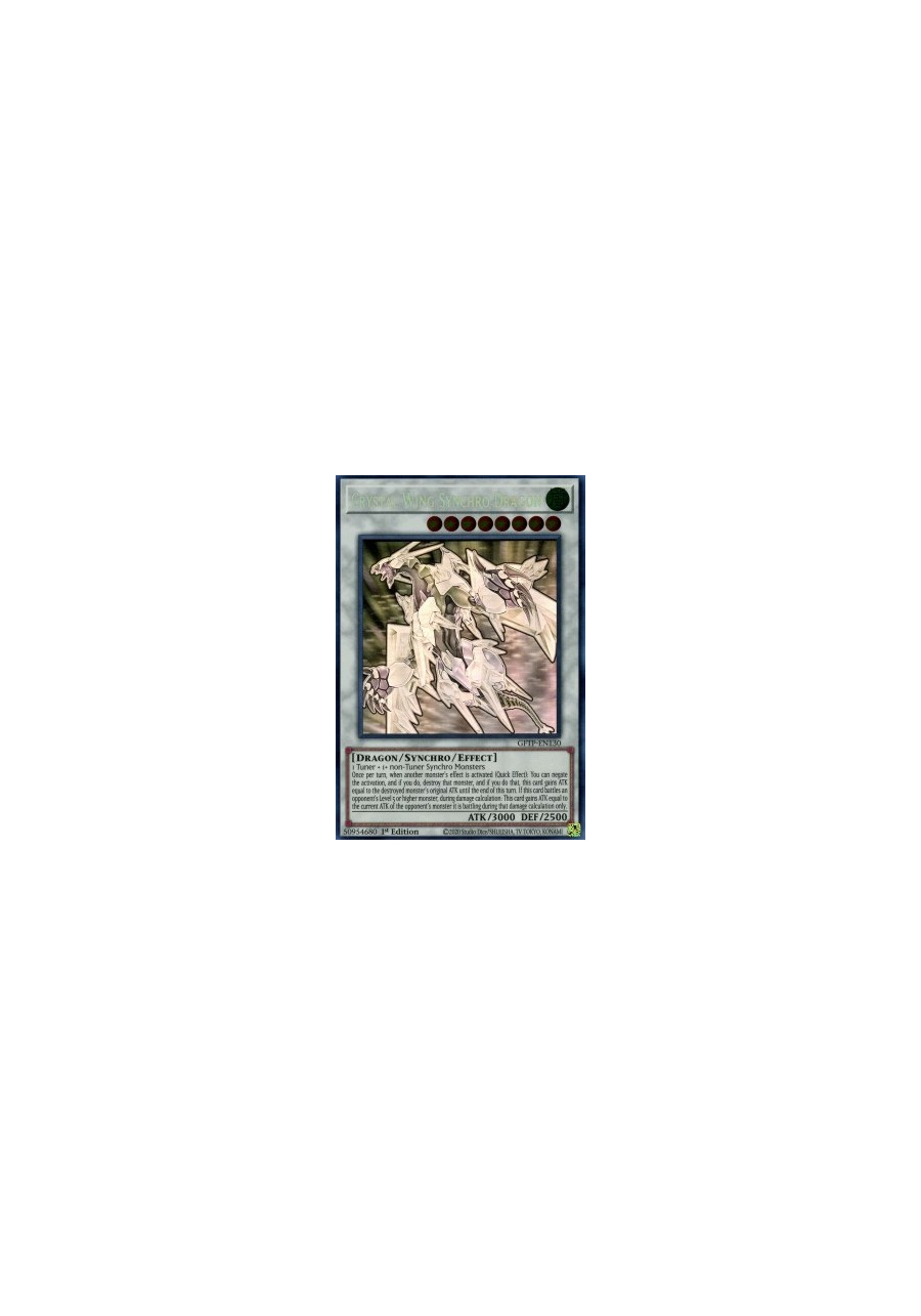 Crystal Wing Synchro Dragon